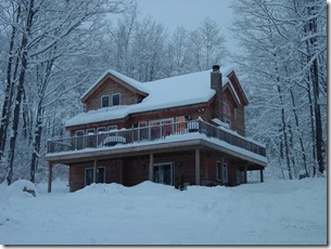 winter house at dusk 2