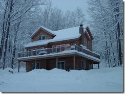 winter house at dusk 2
